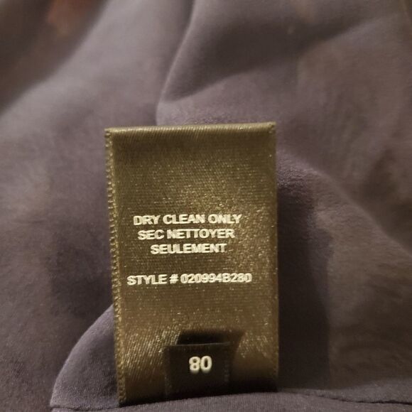 Rebecca Tylor Jardin Keyhole Neck Blouse In Indigo - Picture 10 of 13